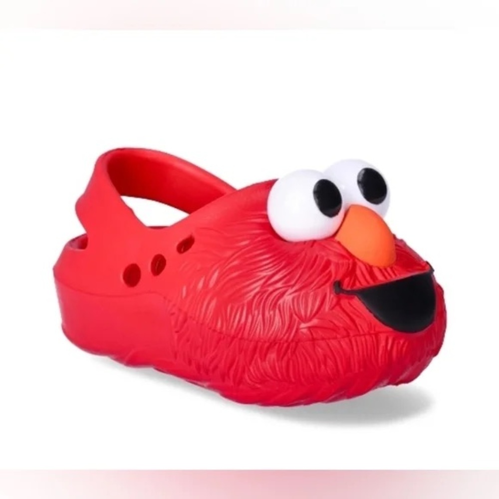 Sesame Street Character Red Foam Clogs